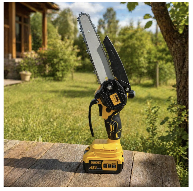 Аккумуляторная мини-пила DeWalt DCM160N, 48V - изображение 3