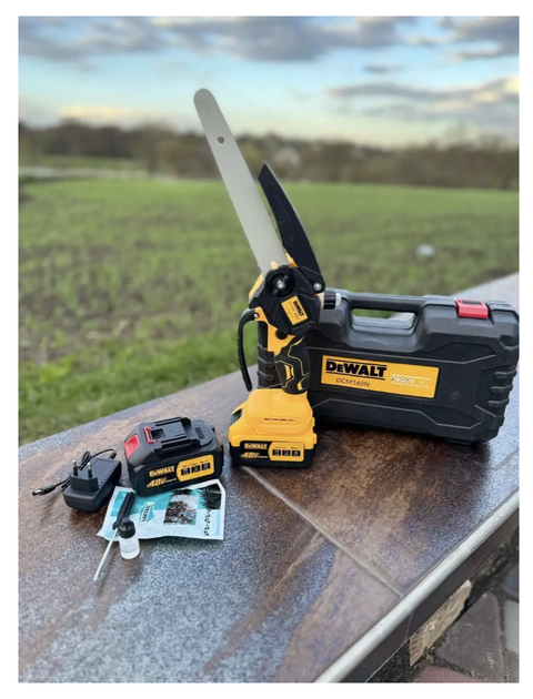 Аккумуляторная мини-пила DeWalt DCM160N, 48V - изображение 10