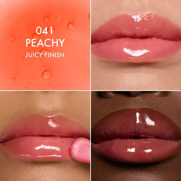 Увлажняющее масло для губ Christian Dior Addict Lip Glow Oil 041 - Peachy 6 мл - Фото 2 Увлажняющее масло для губ Christian Dior Addict Lip Glow Oil 041 - Peachy 6 мл - изображение 2