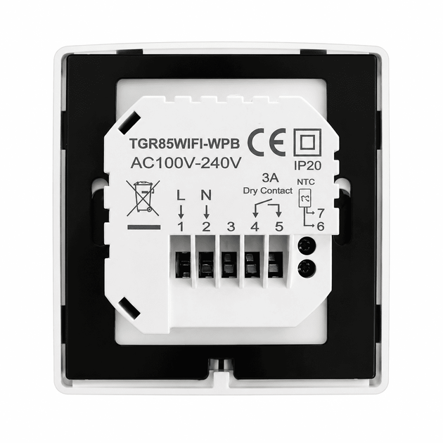Сенсорный Wi-Fi терморегулятор SMART MH-1825 - изображение 4