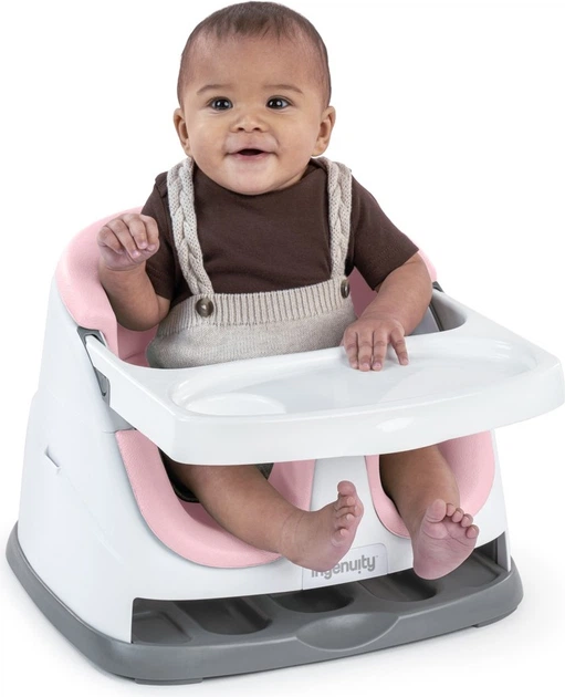 Krzesełko do karmienia Ingenuity Baby Base 2 w 1 Peony 16726-2 (074451167261) - obraz 2