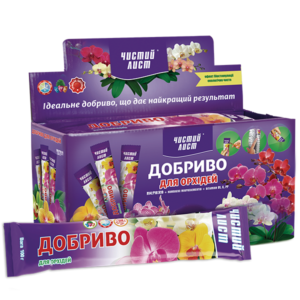 Удобрение "Чистый Лист" для орхидей, 100 г - изображение 2