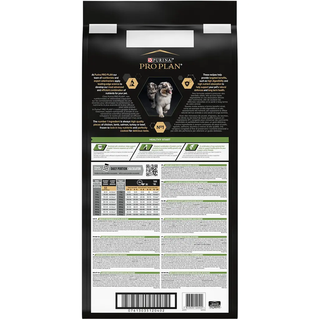 Сухий корм для щенят Purina Pro Plan Dog Medium Puppy з високим вмістом курки 12 кг 12375807 - зображення 3