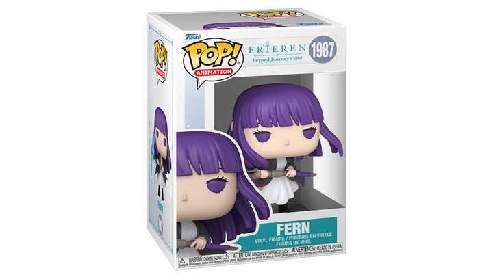 Фігурка FUNKO POP! Проводжальниця Фрірен Ферн Frieren Fern with Staff 97mm 1987 86491 - зображення 3