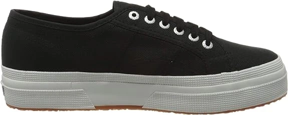 Кеди жіночі Superga 2736 COTU DBL3 Black-FWhite. Розмір 35 (22 см). - изображение 3