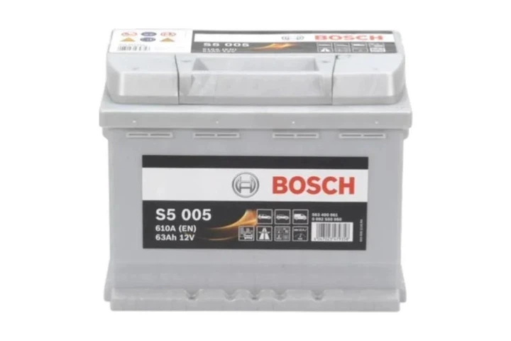 Автомобильный аккумулятор Bosch S5 12В 63Ач 610А R+ для легкового авто (0 092 S50 050) - изображение 3