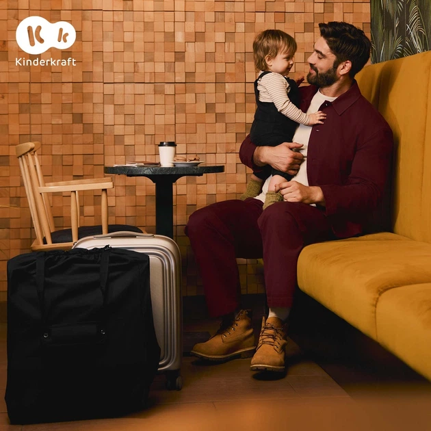 Wózek do samolotu Kinderkraft PILOT 2 Szary (KSPILO02GRY0000) - obraz 12