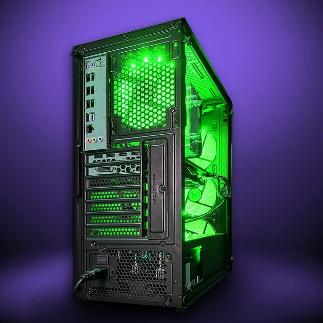 Компьютер VSIM зборка v3 -- Intel Xeon 2660v3 / RAM 16 Gb DDR4 / SSD 512Gb / Nvidia GTX1070 8Gb зелёный - Фото 5 Компьютер VSIM зборка v3 -- Intel Xeon 2660v3 / RAM 16 Gb DDR4 / SSD 512Gb / Nvidia GTX1070 8Gb зелёный - изображение 5