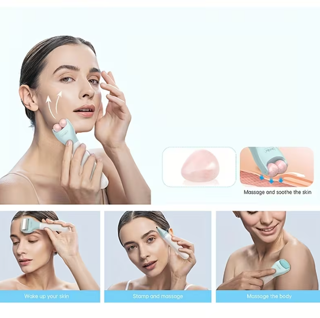 Косметический набор микроигловых роликов для кожи с кейсом - изображение 3