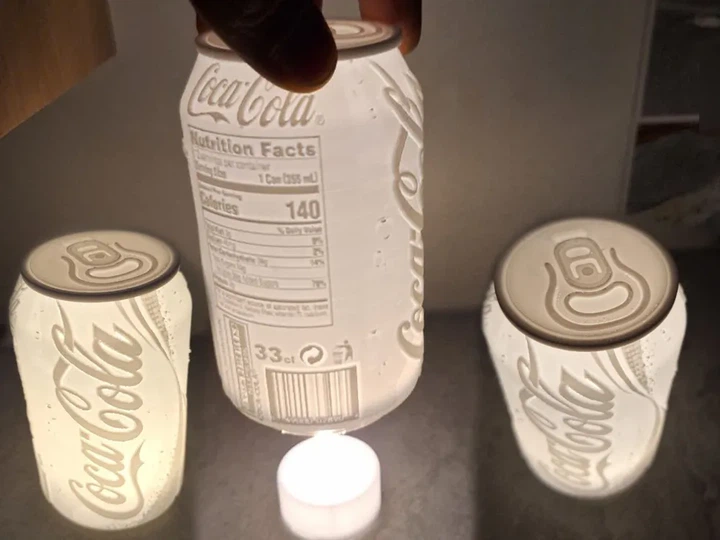 Нічник-світильник у формі банки Coca-Cola. Aivory - изображение 2