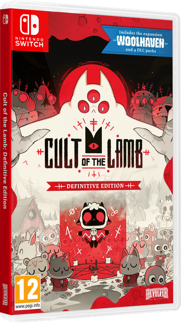 Gra NS Cult of the Lamb Definitive Edition (Kartridż) (5056635625137) - obraz 2