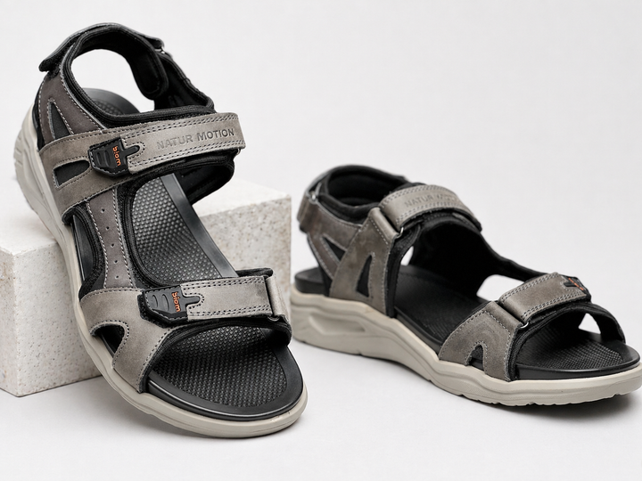 Сандалии мужские кожаные Offroad Grey 42 - изображение 3