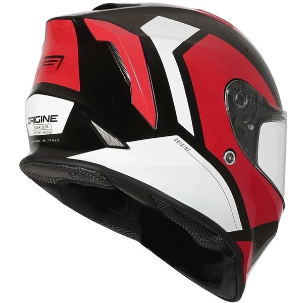 Мотошлем Origine Dinamo Bolt Red / Black Gloss - L - изображение 2