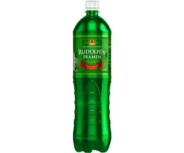 Rudolfuv Pramen Вода мінеральна лікувальна газована 1,5 л ПЕТ - зображення 2