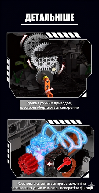 Конструктор динозавр Спинозавр Mechanical Spinosaurus от для детей и взрослых, 742 детали - изображение 5