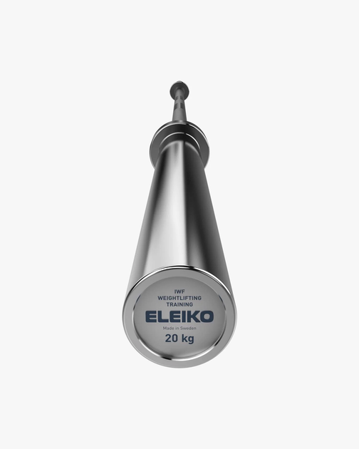 Гриф тренувальний для важкої атлетики Eleiko IWF 20 кг, чоловічий - Фото 2 Гриф тренувальний для важкої атлетики Eleiko IWF 20 кг, чоловічий - изображение 2