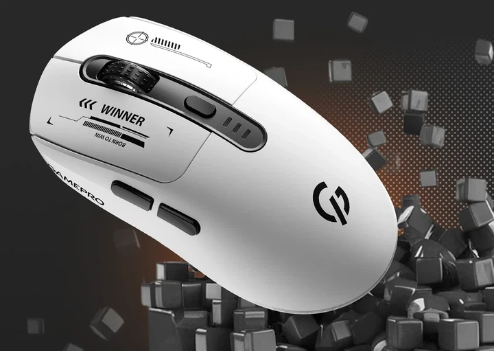 Bluetooth миша GamePro Genesis Winner Wireless/Bluetooth/USB White (GM079W) UA - Фото 7 Bluetooth миша GamePro Genesis Winner Wireless/Bluetooth/USB White (GM079W) UA - изображение 7
