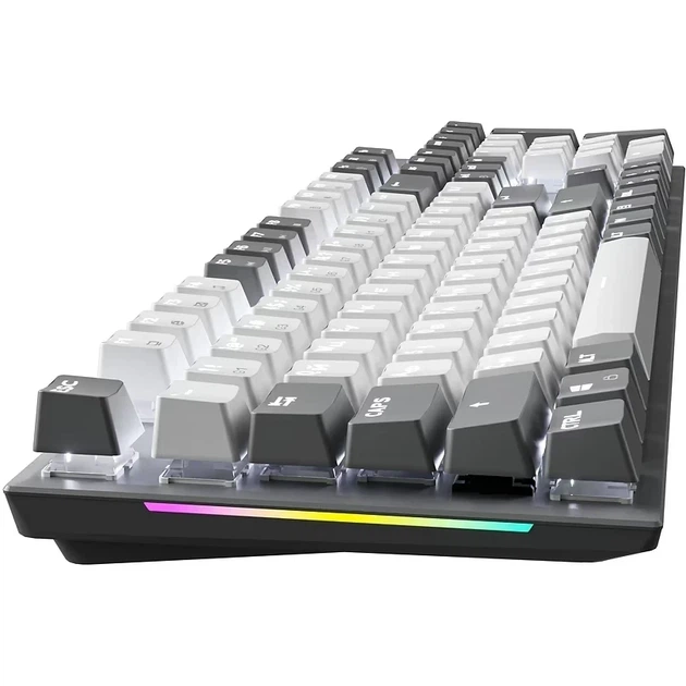 Клавіатура USB GamePro Genesis Metallic MK144G Outemu Red Switch UA LED Gray (MK144G) UA - изображение 3