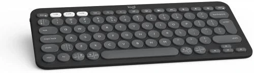 Клавіатура бездротова Logitech Pebble Keys 2 K380s, Tonal Graphite (920-011851) - Фото 3 Клавіатура бездротова Logitech Pebble Keys 2 K380s, Tonal Graphite (920-011851) - зображення 3