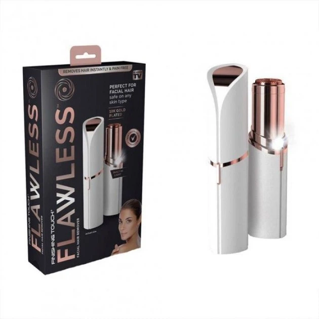Женский триммер депилятор для лица Flawless эпилятор в стиле губной помады - изображение 6