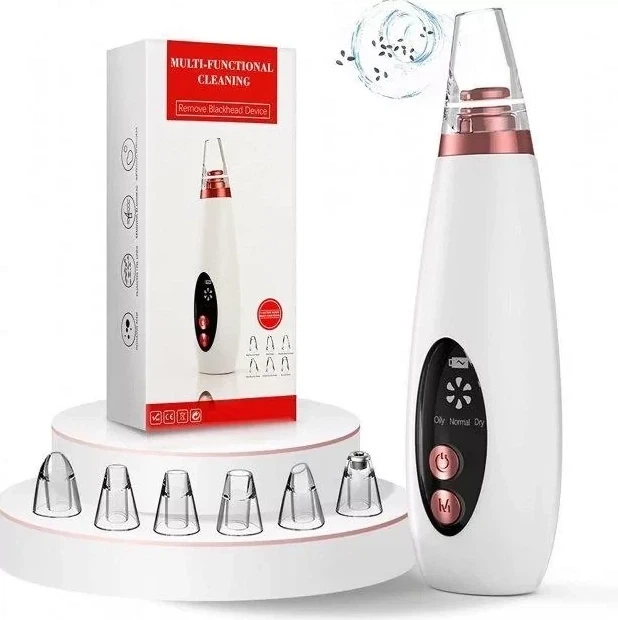 Апарат для глибокого вакуумного чищення пор обличчя Dermal Multi-Functional Cleaning - зображення 5