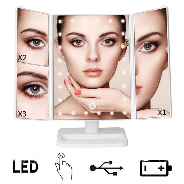 Зеркало для макияжа с LED подсветкой Superstar Magnifying Mirror - изображение 4