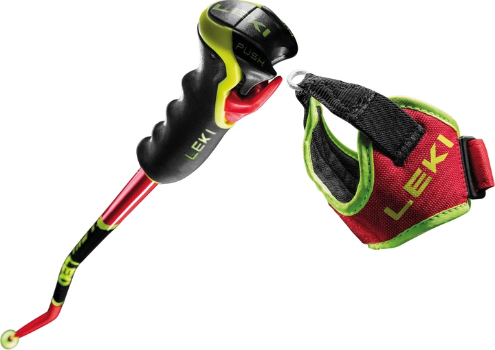 Kijki trekkingowe Leki WCR LITE GS 3D 105 cm Czerwone (4028173284924) - obraz 4