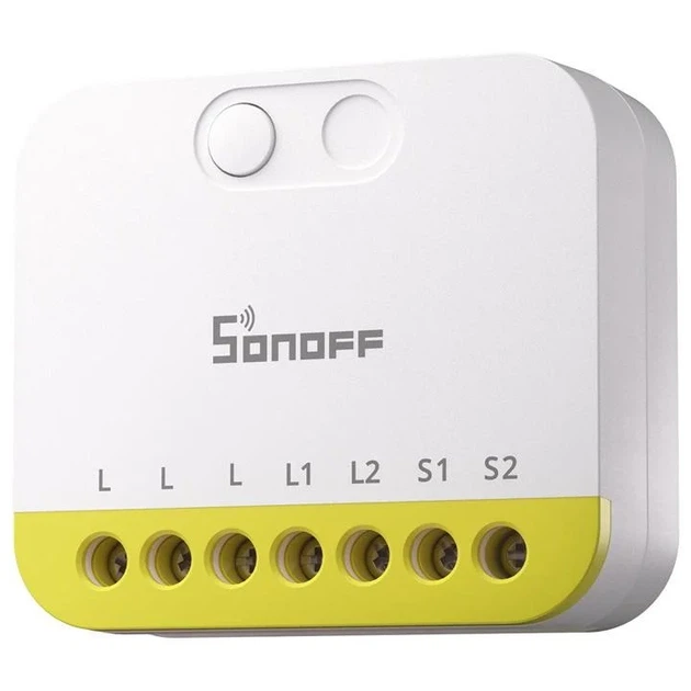 Розумний міні перемикач без N Sonoff ZigBee Двоканальний MINI-ZB2GS-L (6920075743463) - зображення 3