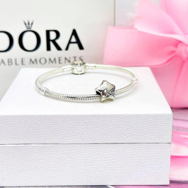 Срібна намистина Pandora Пандора Щаслива зірка 792484C01 - Фото 6 Срібна намистина Pandora Пандора Щаслива зірка 792484C01 - изображение 6