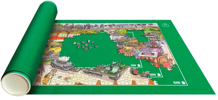 Mata do układania puzzli Jumbo Puzzle & Roll 500 - 1500 elementów 17690 (8710126176900) - obraz 2