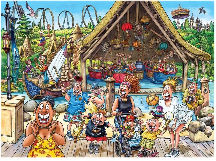 Puzzle Jumbo Wasgij? Original Efteling World of Sindbad! 1000 elementów 1110100508 (8721017602873) - obraz 2