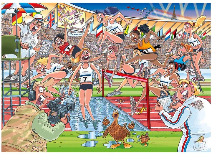 Puzzle Jumbo Wasgij? Original 44 Wasgij Summer Games! 1000 elementów 1110100587 (8721017604082) - obraz 2