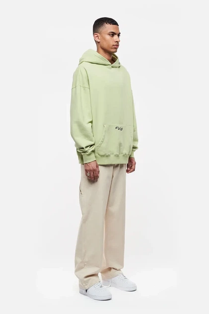 Чоловіче салатове худі Oversized Polaroid H Preach XS 206162 - зображення 2