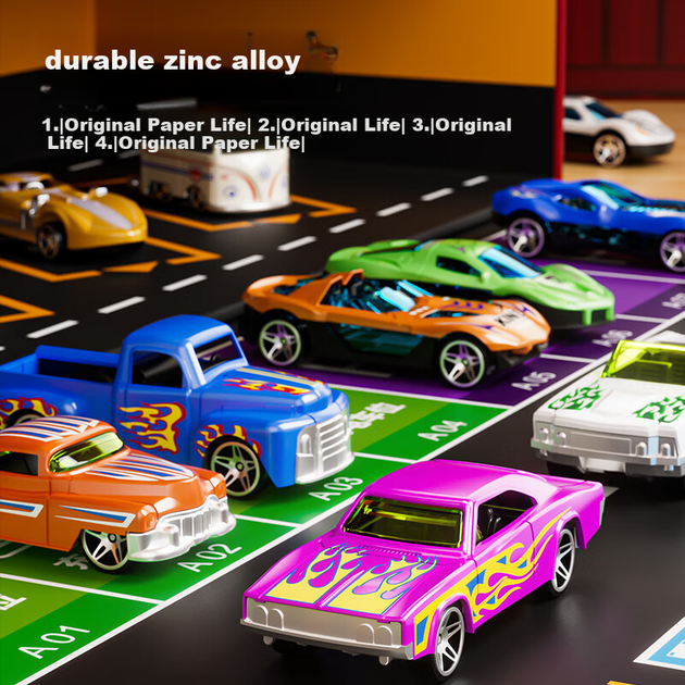 Модель машинки BAOLE STAR TOYS зі сплаву, гоночна, для хлопчиків 3-6 років, у подарунковій коробці - зображення 4