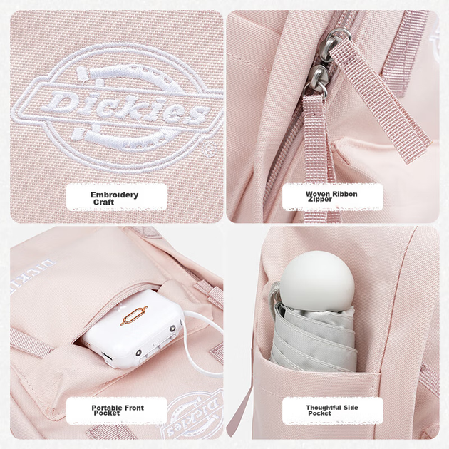 Жіночий рюкзак Dickies, компактний та сучасний дизайн, підходить для студентів коледжів, старших класів та учнів середньої школи, повсякденна спортивна сумка, дорожня сумка, подарунок - Фото 8 Жіночий рюкзак Dickies, компактний та сучасний дизайн, підходить для студентів коледжів, старших класів та учнів середньої школи, повсякденна спортивна сумка, дорожня сумка, подарунок - изображение 8