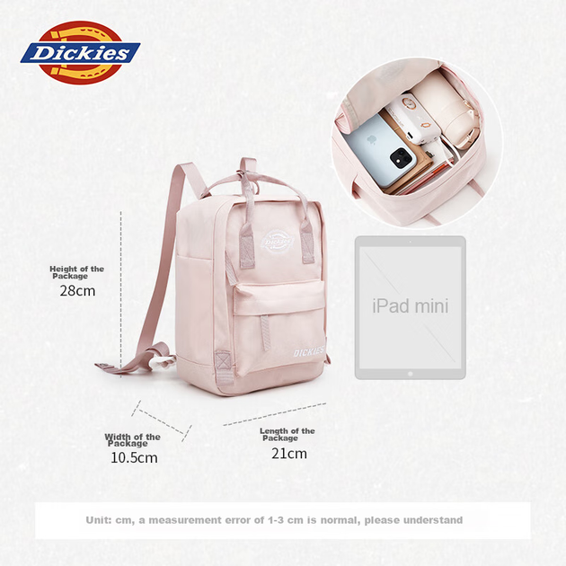 Рюкзак Dickies для женщин, симпатичный мини-рюкзак для детей, легкая повседневная спортивная сумка для учеников средней школы, дорожная сумка для хранения вещей. - Фото 7 Рюкзак Dickies для женщин, симпатичный мини-рюкзак для детей, легкая повседневная спортивная сумка для учеников средней школы, дорожная сумка для хранения вещей. - изображение 7