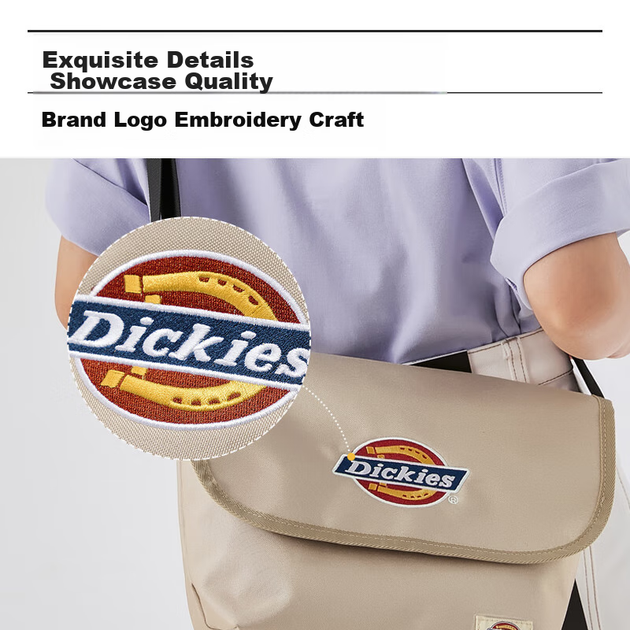 Сумка через плече Dickies, чоловіча сумка-мессенджер DK Commuter, містка сумка через плече для жінок, повсякденна сумка на одне плече, багатофункціональна студентська полотняна сумка - изображение 8