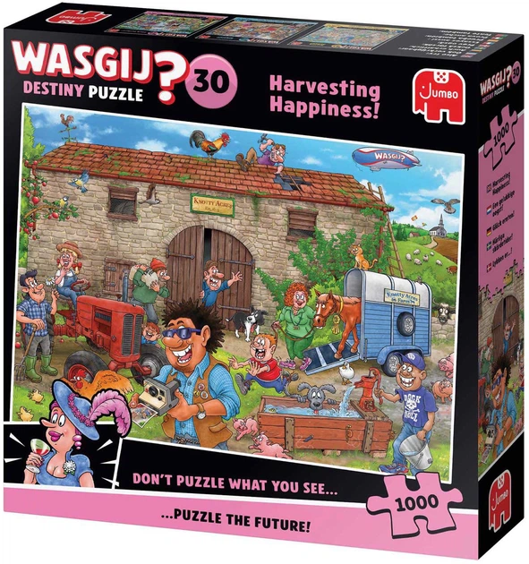 Puzzle Jumbo Wasgij? Destiny 30 Harvesting Happiness! 1000 elementów 1110100514 (8721017602934) - obraz 3