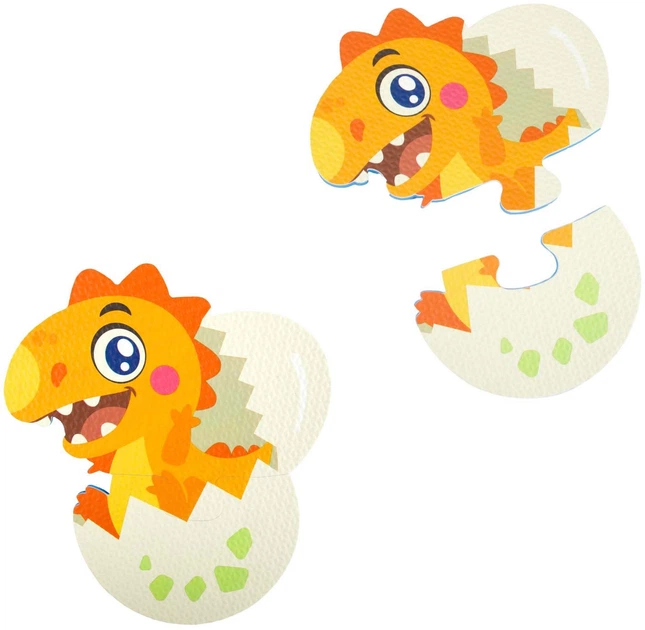 Puzzle Toi-Toys Little Stars Dino podłogowe z pianki 35 elementów 72487A (8714627025934) - obraz 5