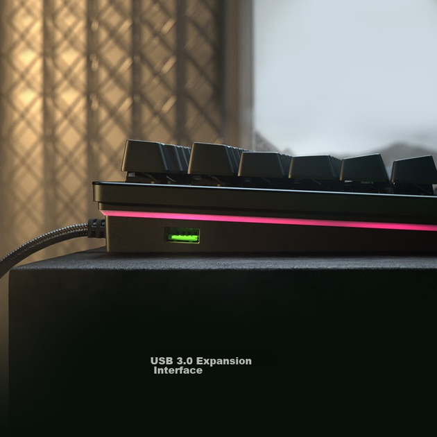 Аналогово-оптические переключатели Razer DeathAdder V2, для киберспорта, компьютерных игр, механическая клавиатура с RGB-подсветкой. - Фото 3 Аналогово-оптические переключатели Razer DeathAdder V2, для киберспорта, компьютерных игр, механическая клавиатура с RGB-подсветкой. - изображение 3