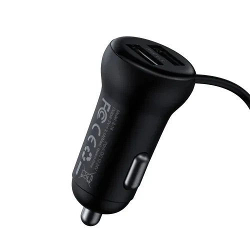 АЗП/ФМ-Модулятор Baseus T Shaped S-16 Car Bluetooth MP3 Player Black CCMT000201 - изображение 4