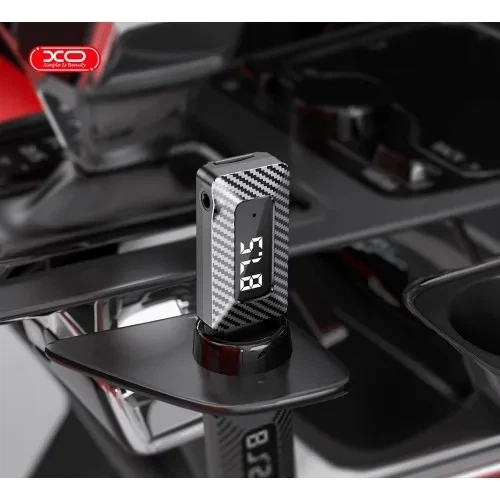 ФМ-модулятор XO BCC16 Bluetooth Transmitter Support FM Transmitter + Support TF Card Чорний - изображение 5