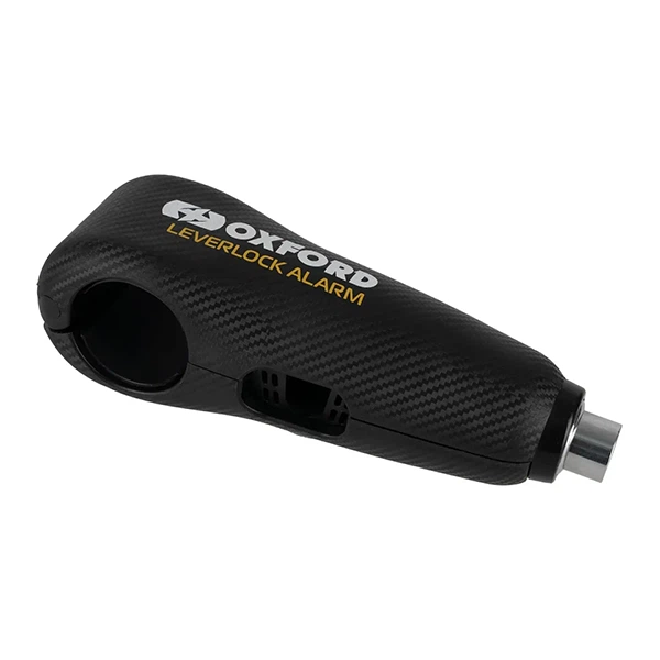 Замок-блокатор с сигнализацией Oxford LeverLock Alarm Black - Фото 1 Замок-блокатор с сигнализацией Oxford LeverLock Alarm Black - изображение 1