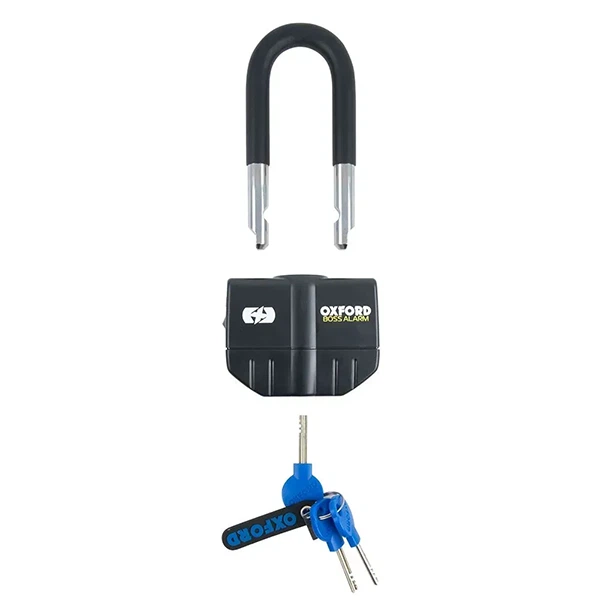 Замок с сигнализацией Oxford Boss Alarm 16mm Padlock Black - изображение 3