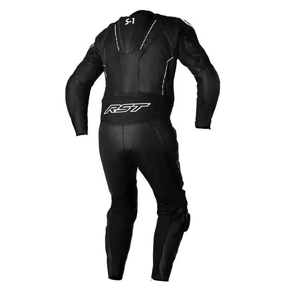 Комбинезон RST S1 CE Leather Suit - Black/Black/White - 44 - Фото 2 Комбинезон RST S1 CE Leather Suit - Black/Black/White - 44 - зображення 2