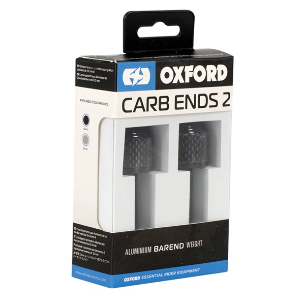 Вантажі для керма Oxford CarbEnds 2 - Black - зображення 2