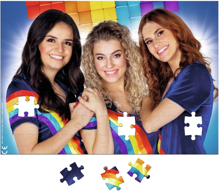 Puzzle Studio 100 K3 z plakatem 104 elementy MEK3B2000240 (5414233242857) - obraz 2