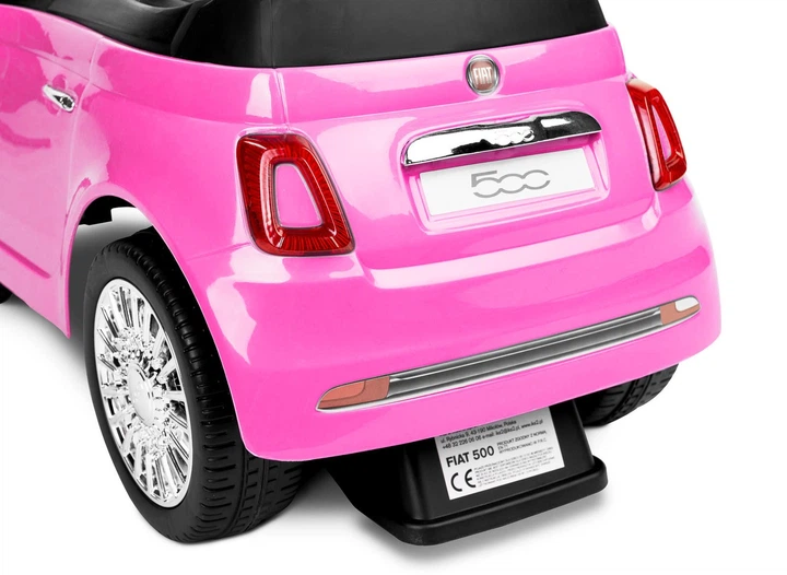 Толокар Toyz Fiat 500 Рожевий (5908310392431) - зображення 10