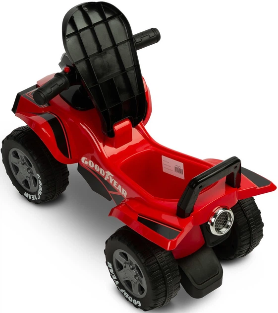 Толокар Toyz Quad Goodyear Червоний (5908310392905) - зображення 10