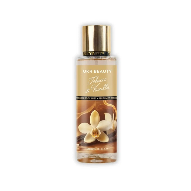 Душистая вода для тела UKR BEAUTY Tobacco & Vanilla (Татюн и ваниль), 250 мл - Фото 1 Душистая вода для тела UKR BEAUTY Tobacco & Vanilla (Татюн и ваниль), 250 мл - изображение 1
